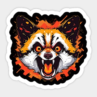 red panda Sticker